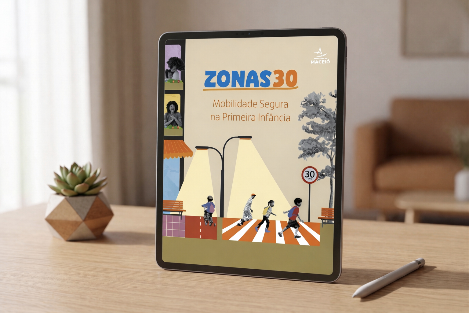 Capa do material Zonas 30